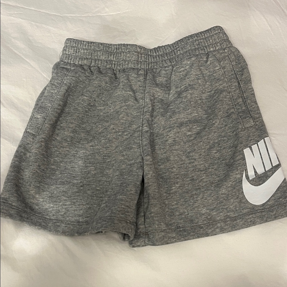 Nike Heather Gray Sports Shorts